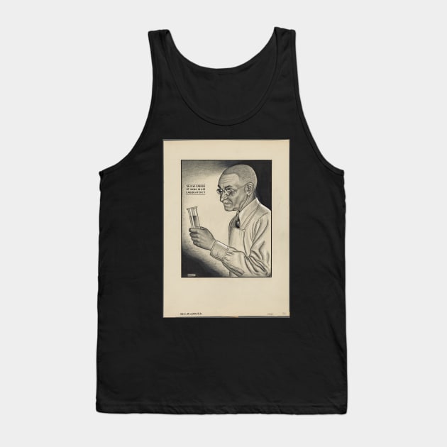 George Washington Carver Portrait Tank Top by Soriagk